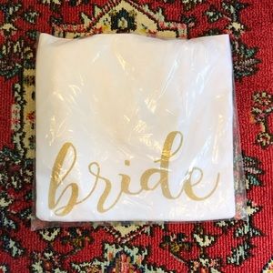 NWT Reversible Bride/Mrs. Tote Bag w/Charm! 💕